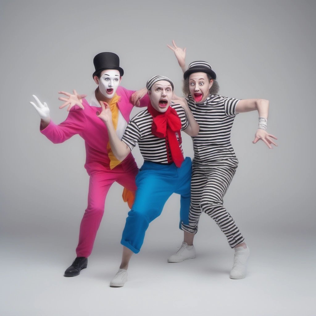 Mime performances