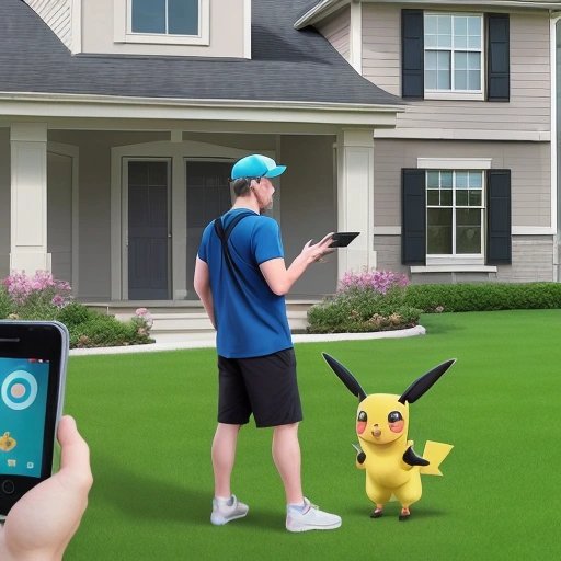 Bewildered homeowner and Pokémon trainer