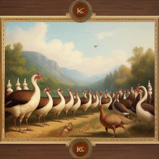 Turkeys looking eager to communicate