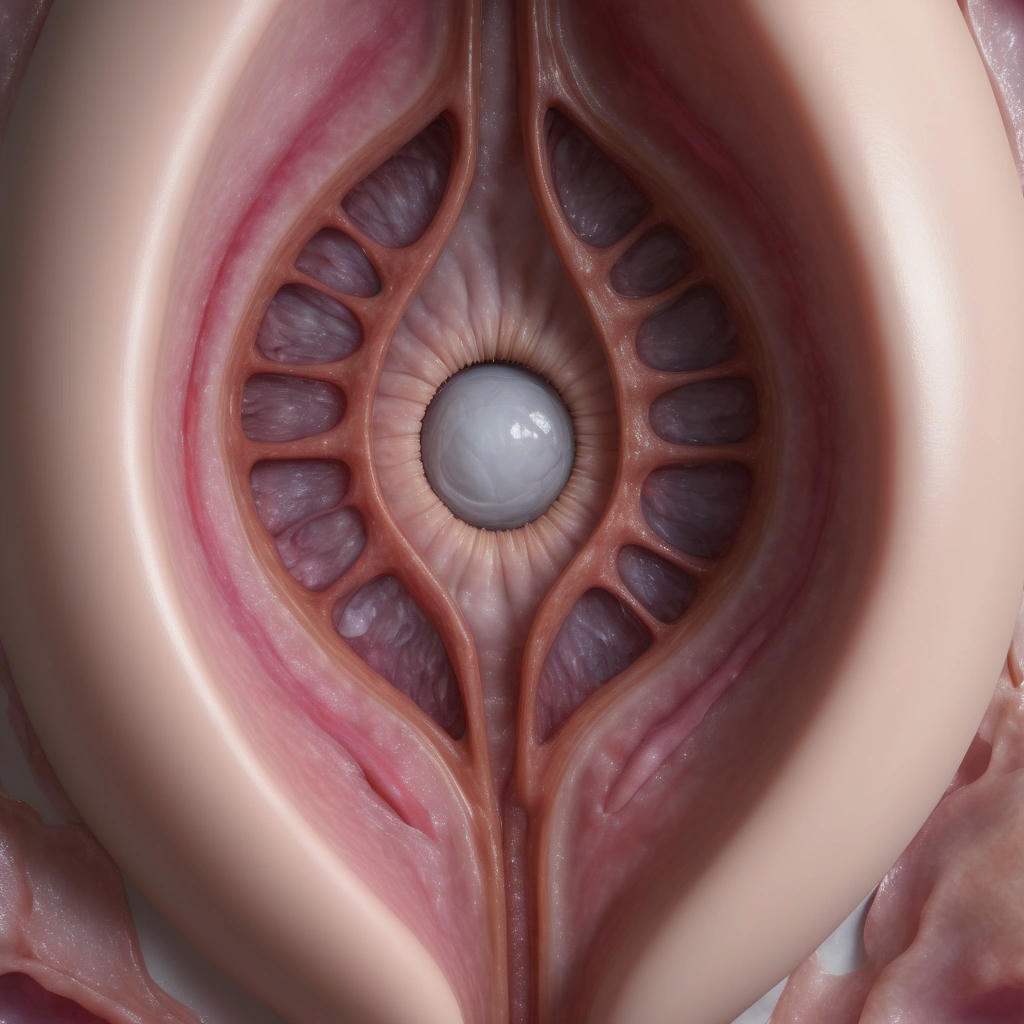 Woman's vagina with multiple vaginal openings