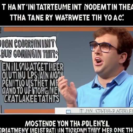 Comedian speaking about Maths debate in a meme