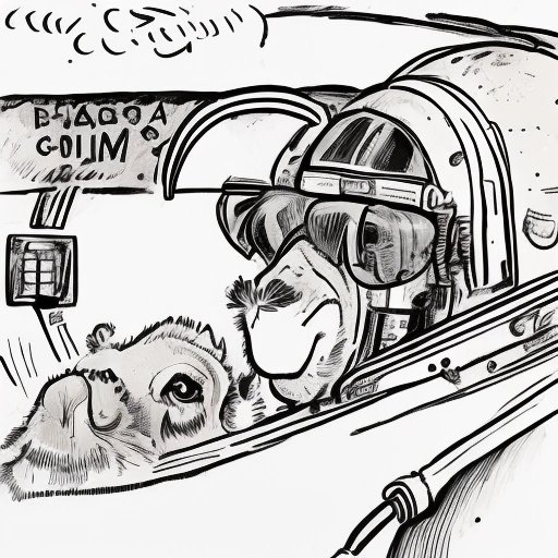 Camel in a cockpit