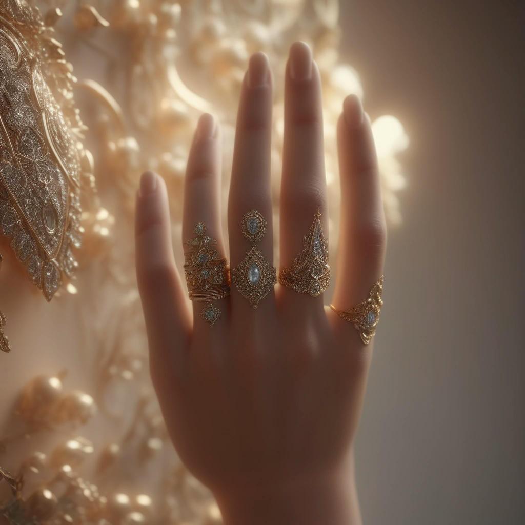 Hand with jewelry