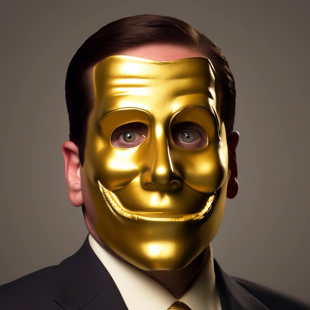 Michael Scott as Goldenface