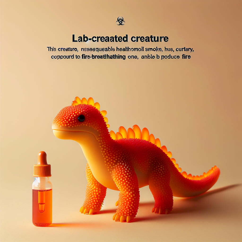 A harmless Charmander- no fire, just smoke.