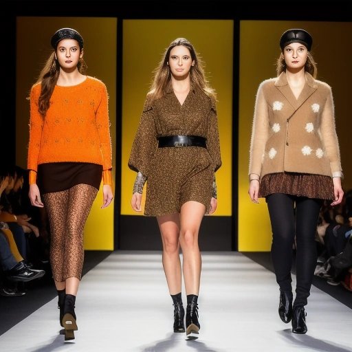Mushroom-inspired fashion runway