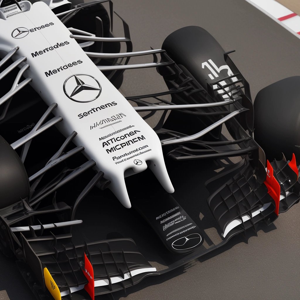 Mercedes W15 Aerodynamics