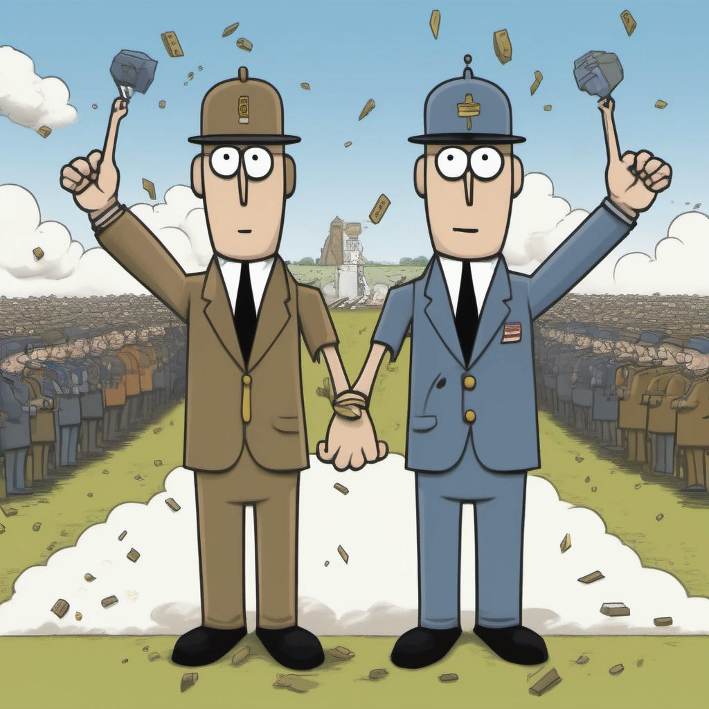 Clippy and Kirk reunited - ATM joins their shit-based alliance