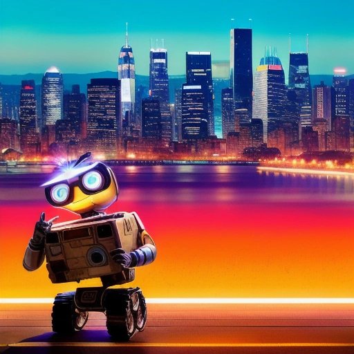 Wall-E victorious over Bender