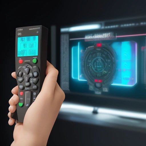 Futuristic TV remote