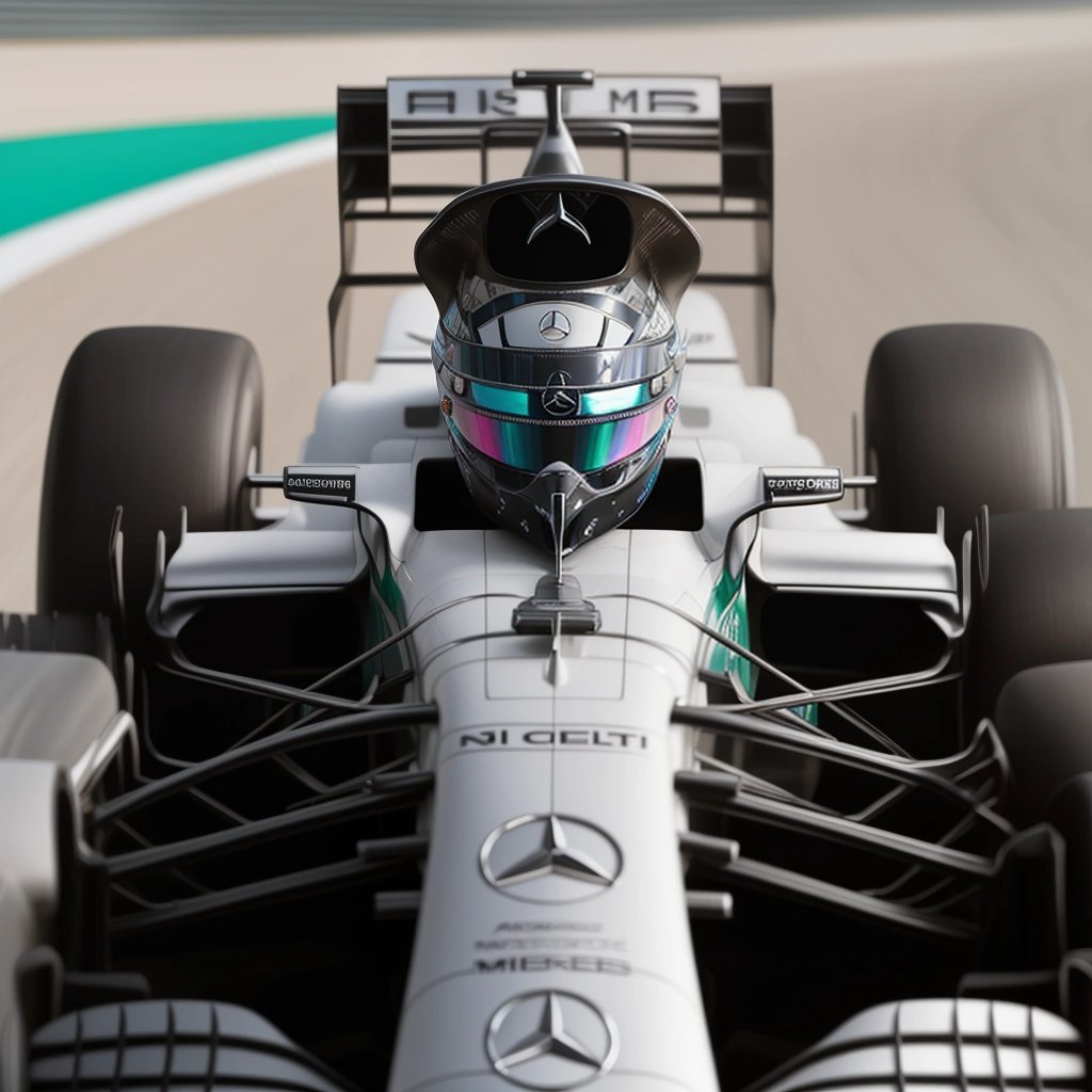 Mercedes W15 Autonomous Driving