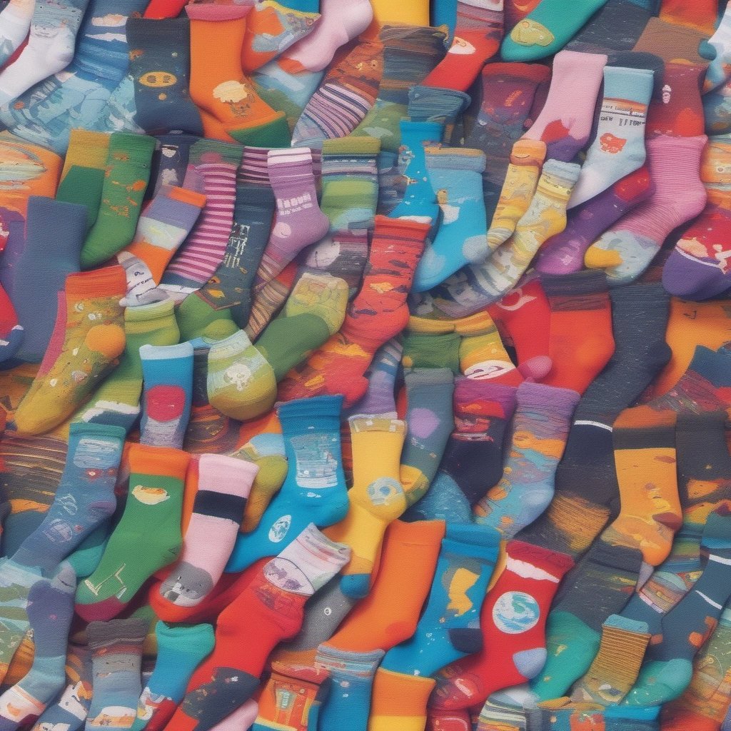 Socks taking over the world