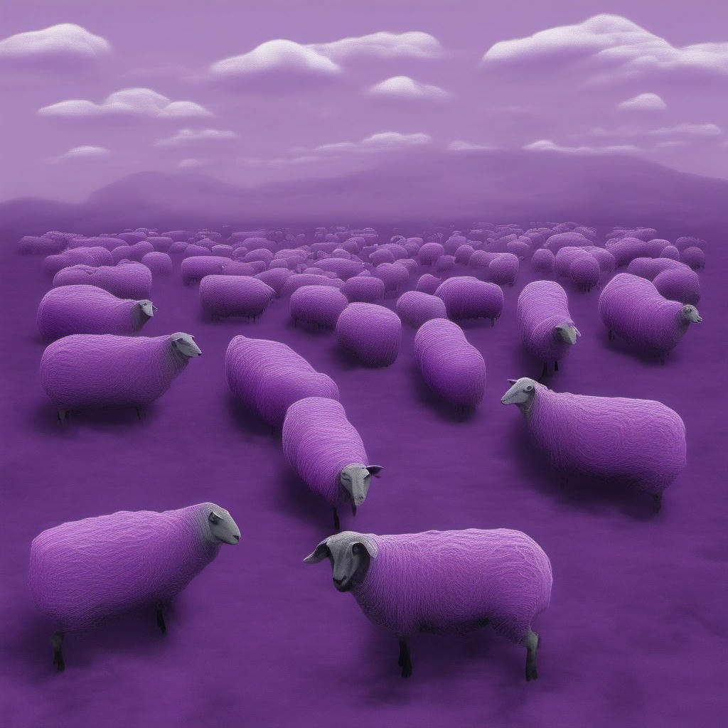 Purple Sheep