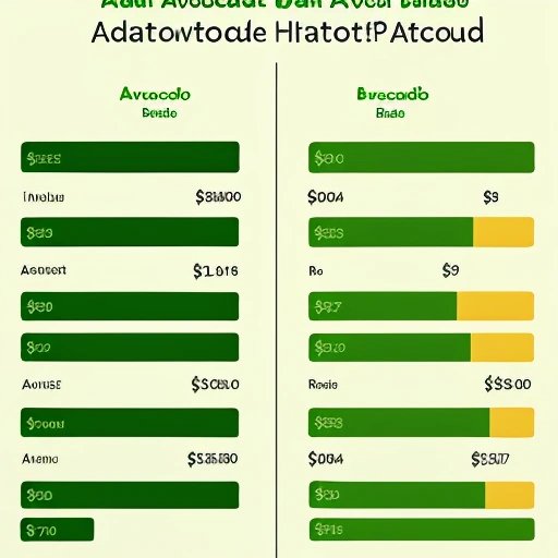 Avocado toast cost chart