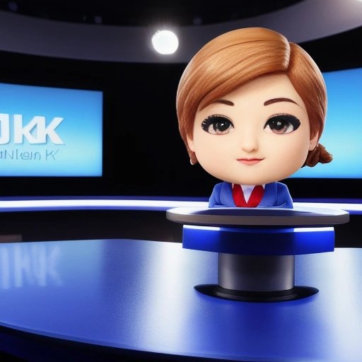 Emoji news anchor