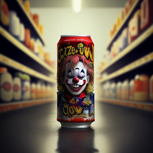 Crazy Clown Town beer can