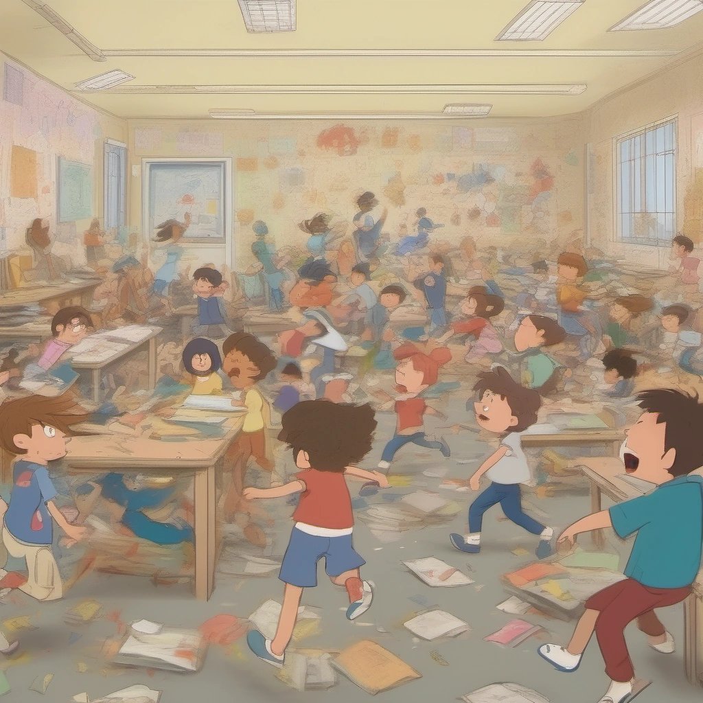 Chaos in the classroom