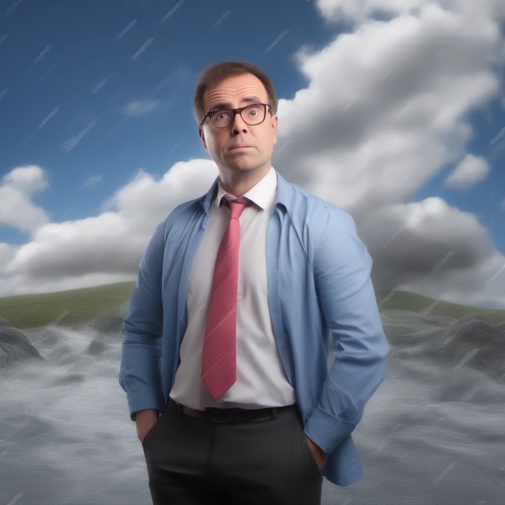 Skeptical viewer watching the postdictions