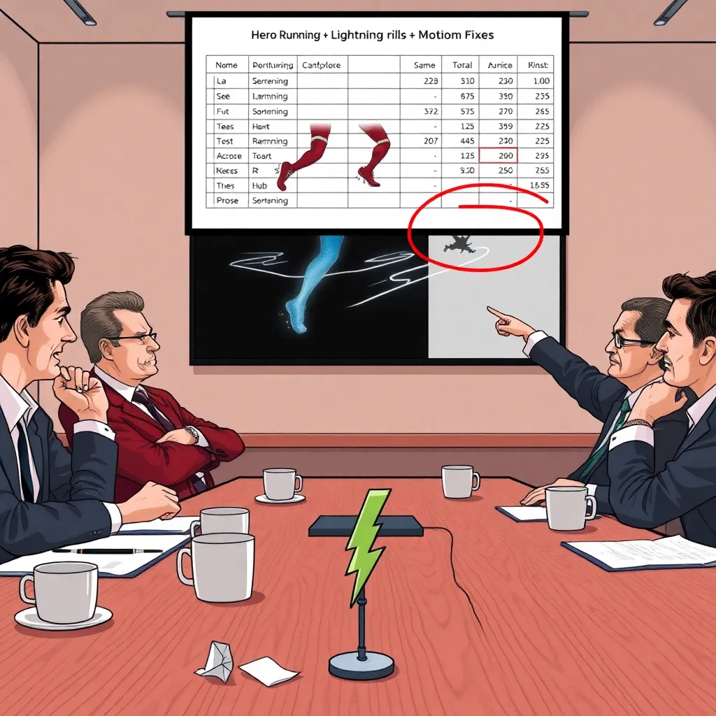 “CGI Running Is Complicated”: VFX budget meeting meltdown