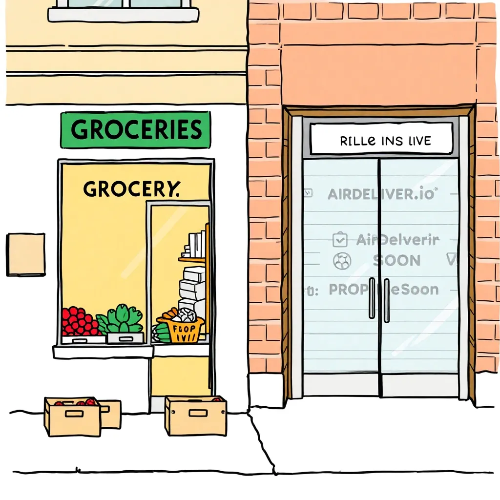 Entrepreneurship Shifts from “Disrupting Groceries” to “A Shop That Sells Groceries”
