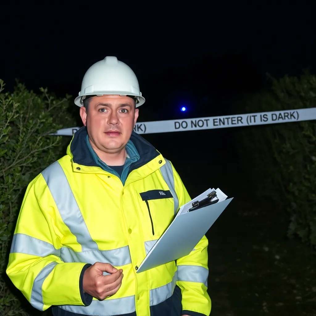 DRMI “Cryptid Mitigation Liaison” arrives in high-vis and regret