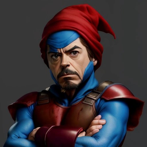 Robert Downey Jr. as Grouchy Smurf