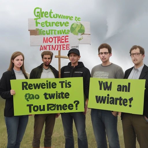 Tornadoes advocating for renewable energy