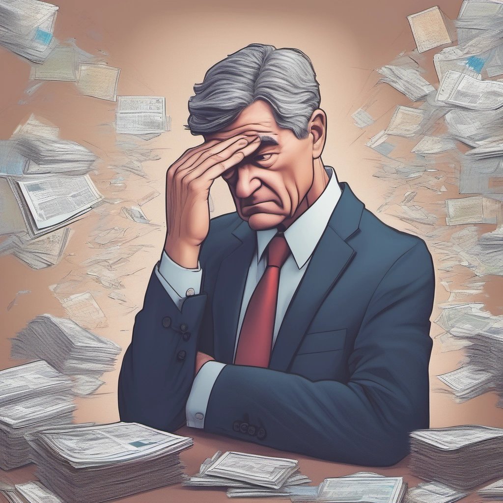 Jerome Powell scratching head