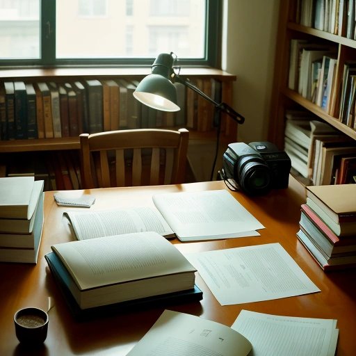 Writer discovering hidden message