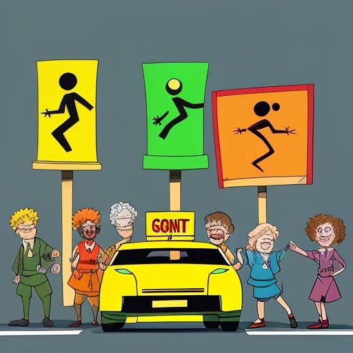 Traffic light on strike