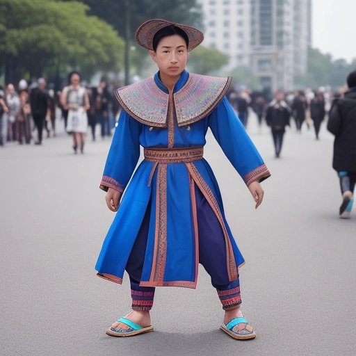 Person wearing Zhopa Shlyapa