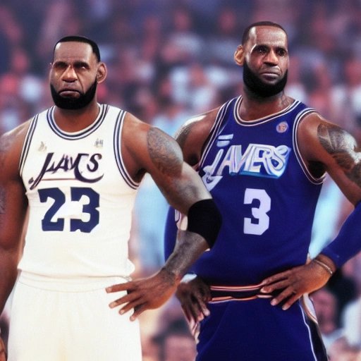 LeBron James confused with too many IP's
