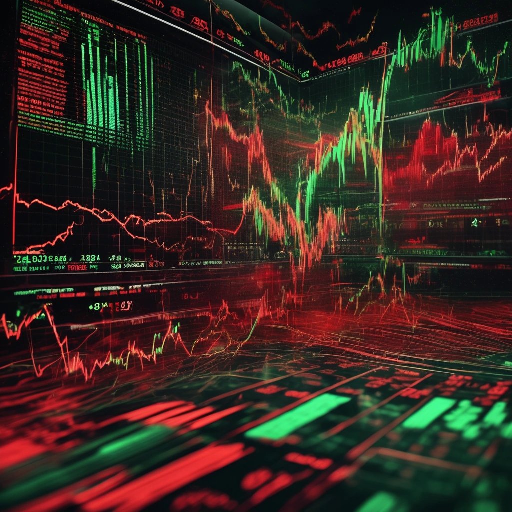 Chaotic stock market