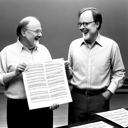 John Williams and Paul Williams collaborating