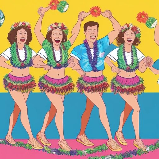 Republican lawmakers dancing in conga line
