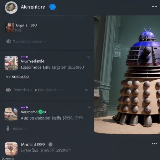 Trending page dominated by Dalek-approved topics