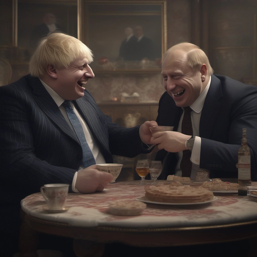 Boris and Putin bargaining