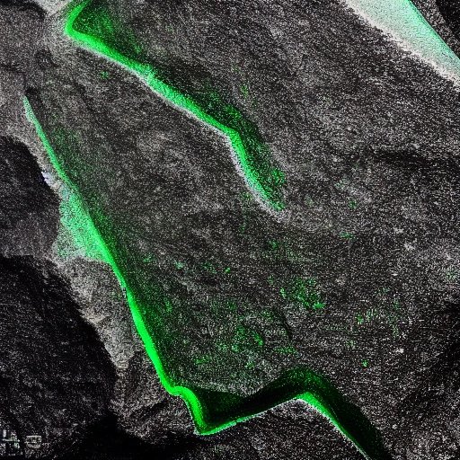 Raw uranium ore