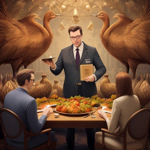 Dr. Dolittle with turkeys