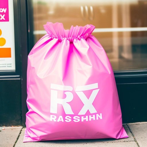 Plastic Bag Pink