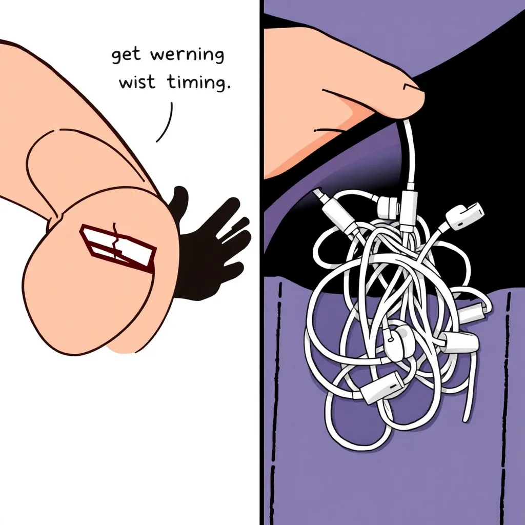 E Tier: Everyday Irritations (Paper Cut + Tangled Headphones)