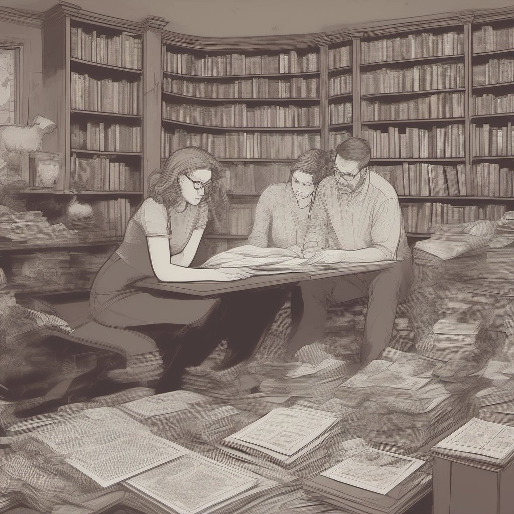Researching the tangled family tree