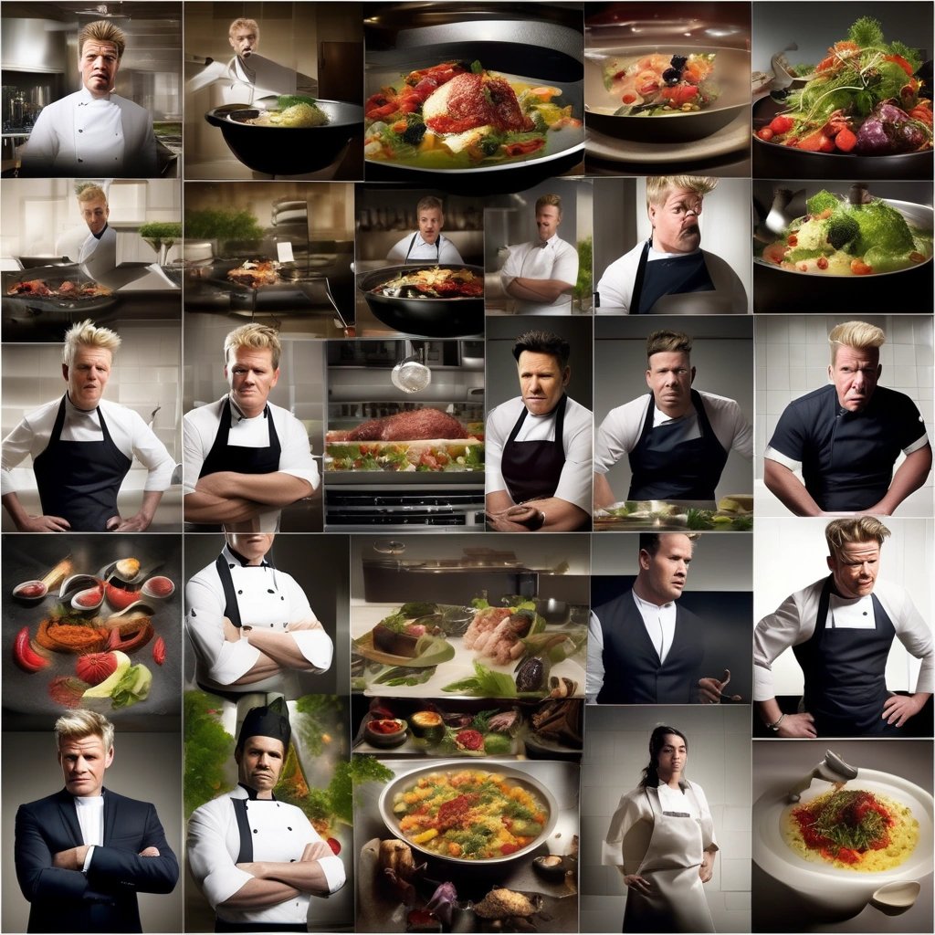 Intense cooking scenes in Breaking Kitchen