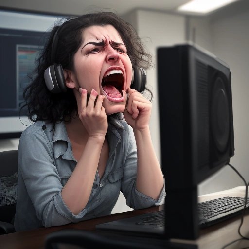 Frustration with technology