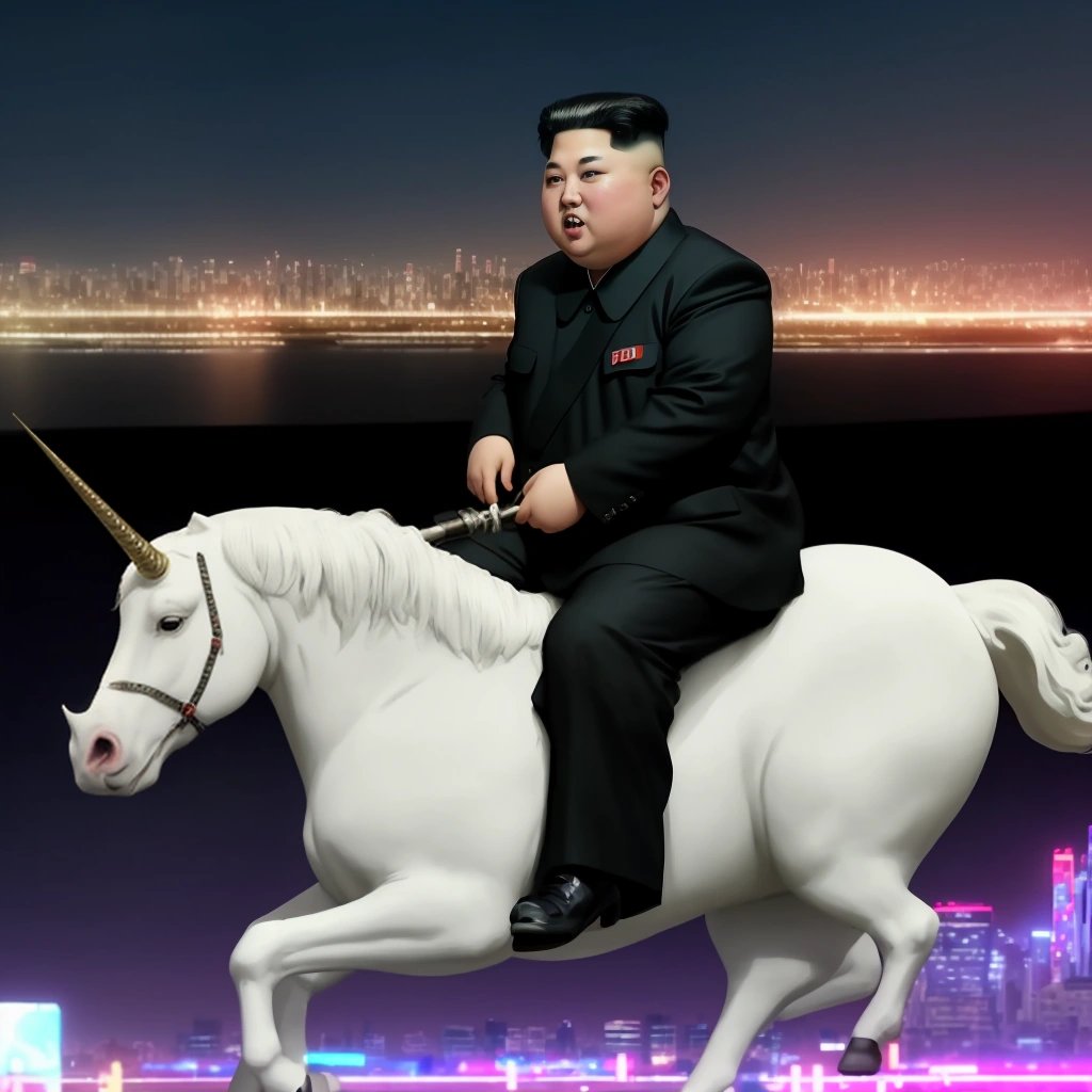 Kim Jong-un in the Music Video of Pyongyang Nights