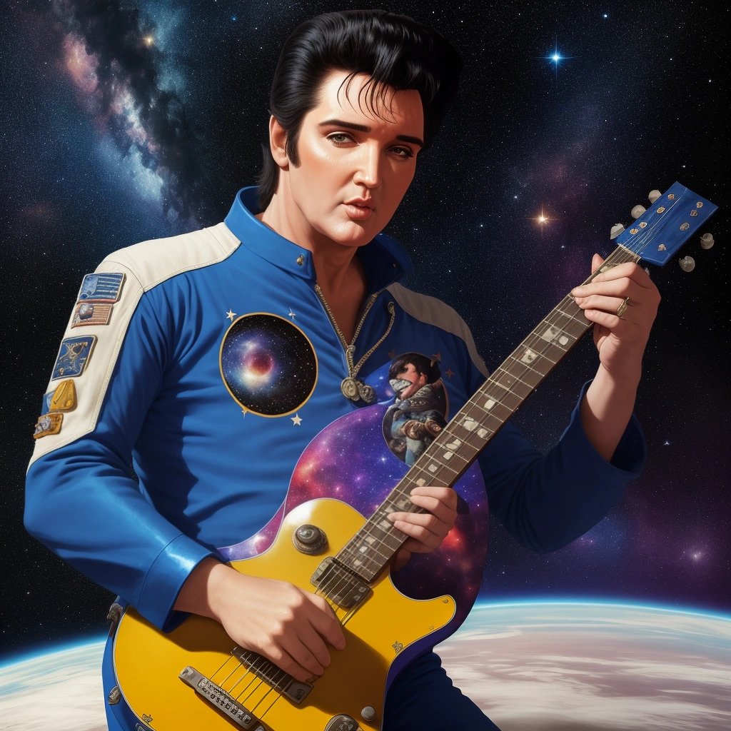 Elvis in space