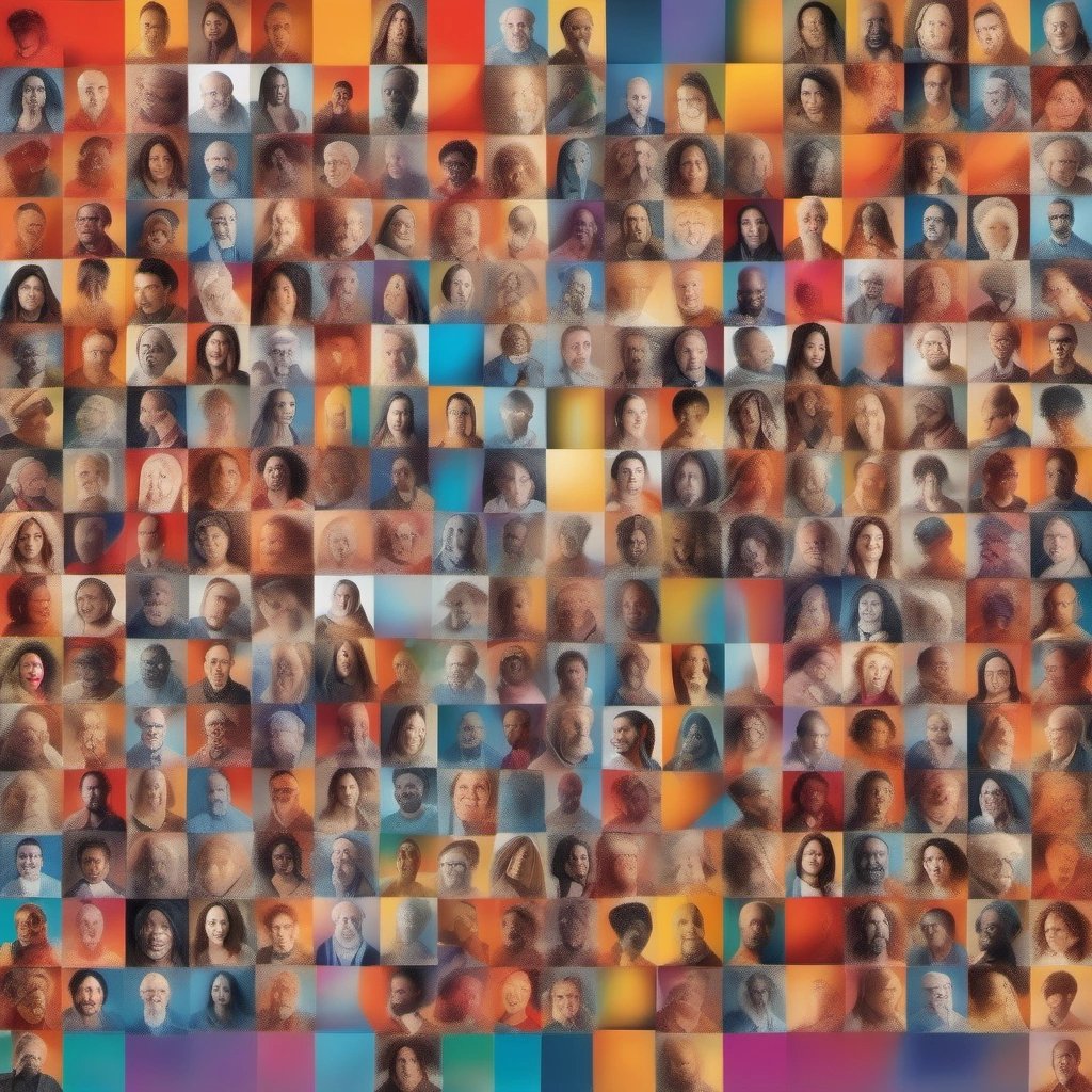 Shape-shifters united collage