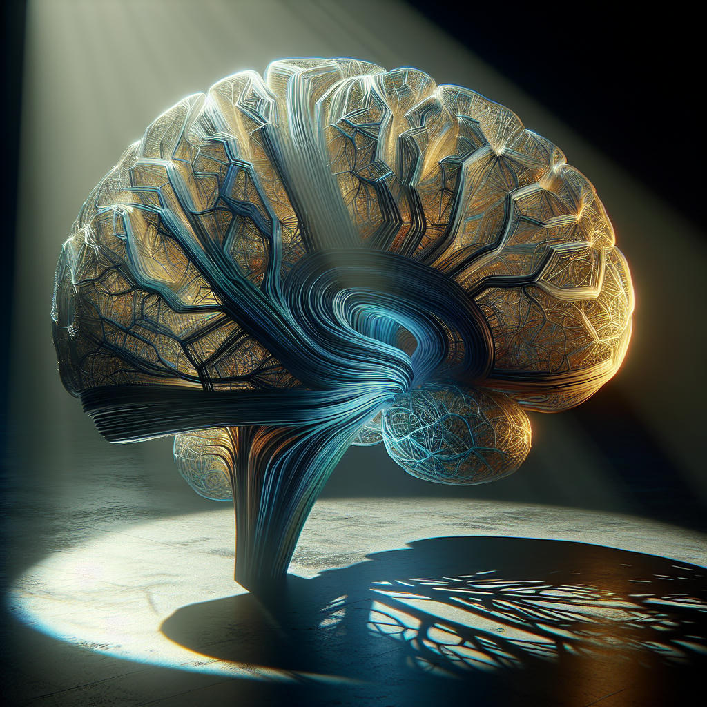 a futuristic brain scan, intricate neural pathways, high-tech, realistic, photorealistic, dramatic lighting, award-winning photography