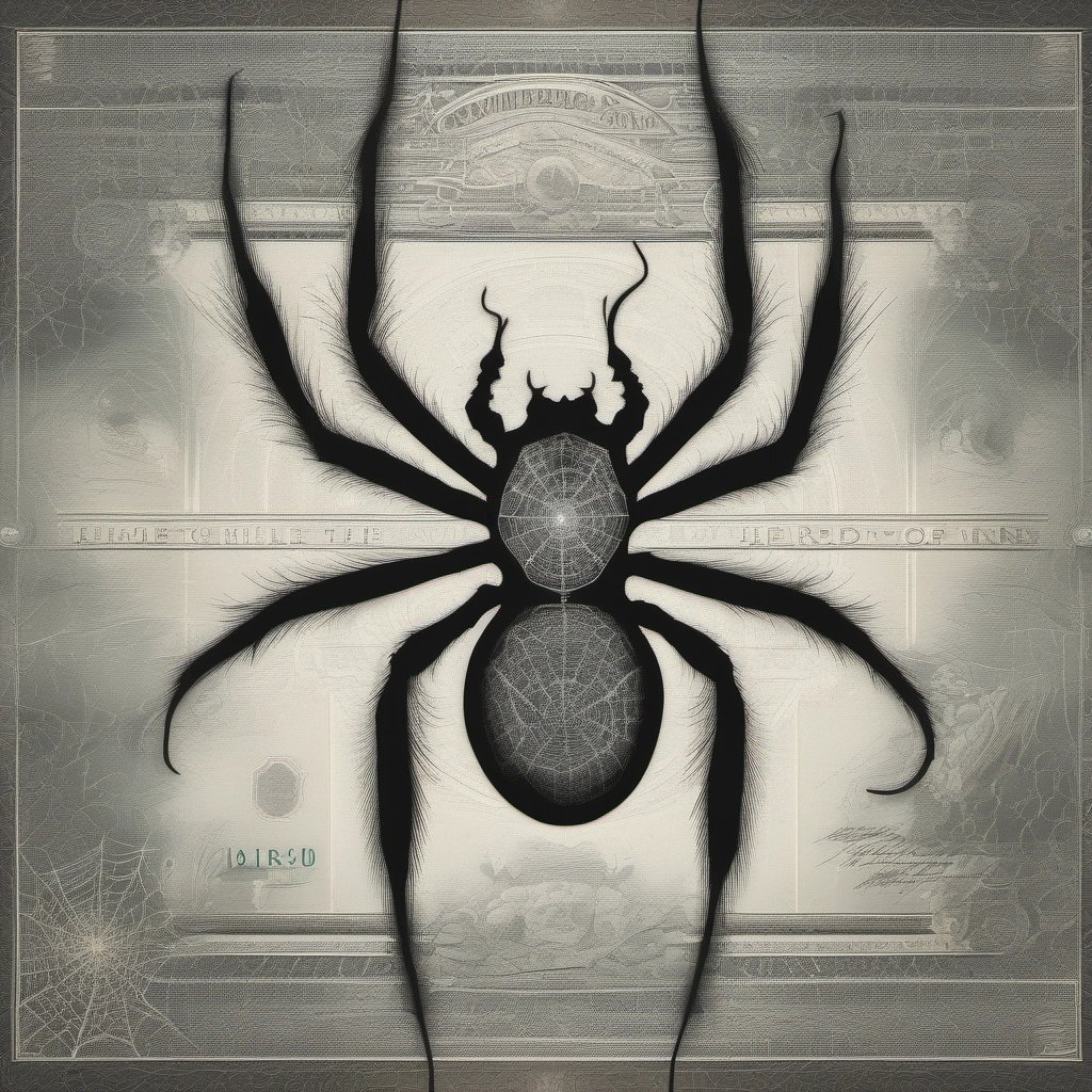 Spiderweb ten-dollar bill