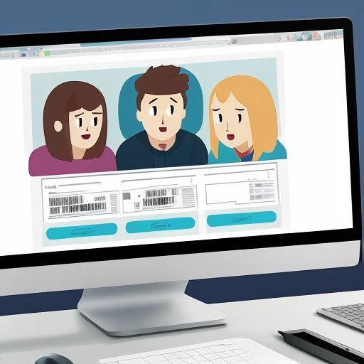 Group of friends struggling with the ticket booking process